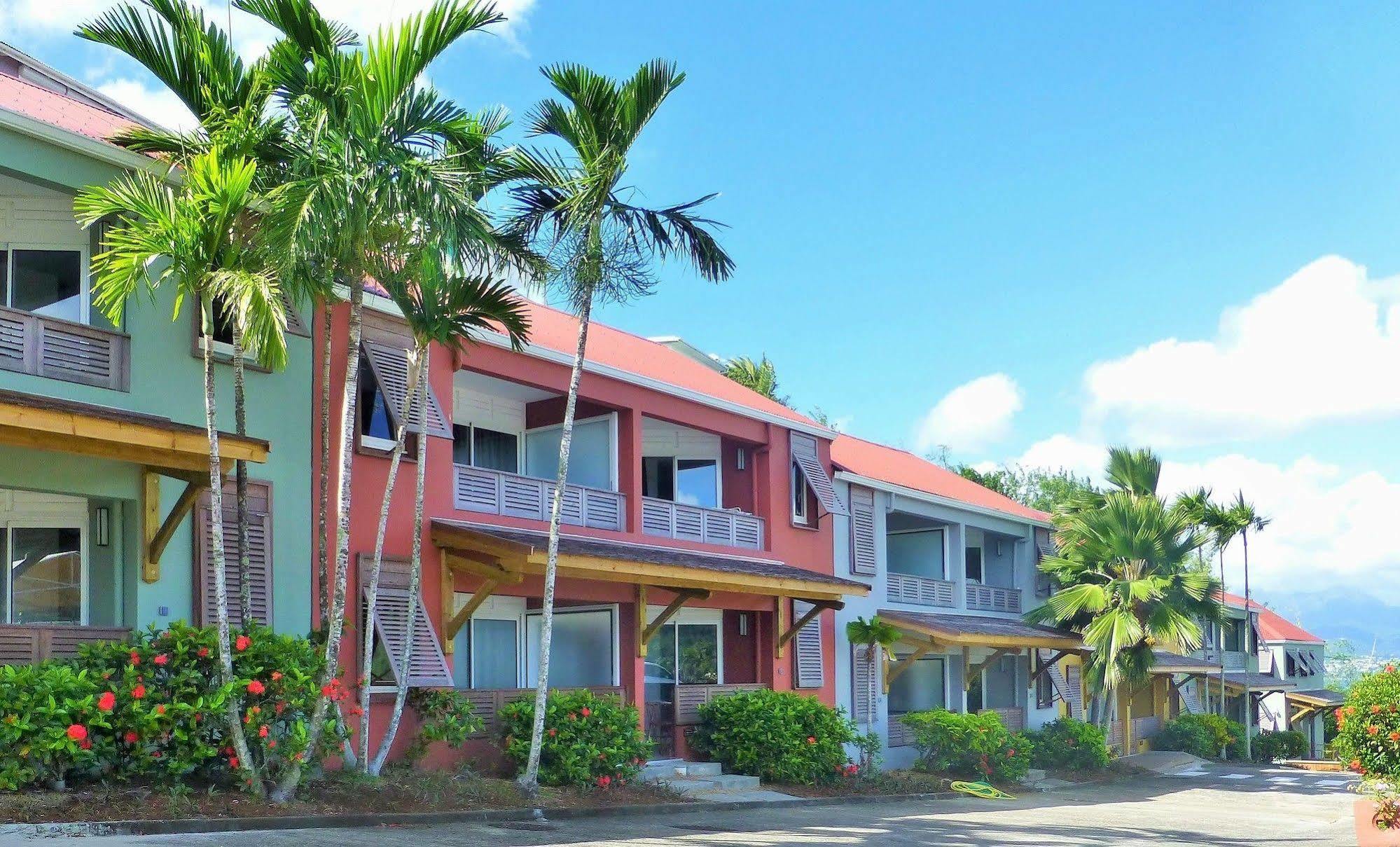 Le Panoramic Aparthotel Les Trois-Ilets Exteriör bild